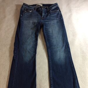 BKE Women’s Dark Blue Payton Wide Leg Jeans SZ 26 gently used